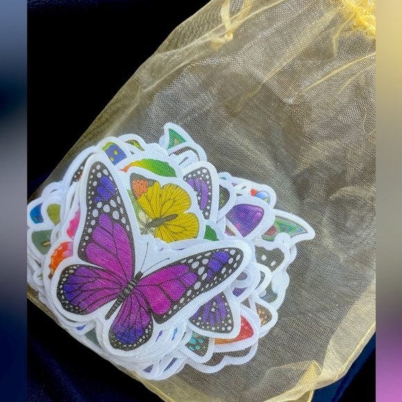 Pack of Butterfly stickers! Number varies 👁️👁️ details - Picture 1 of 1